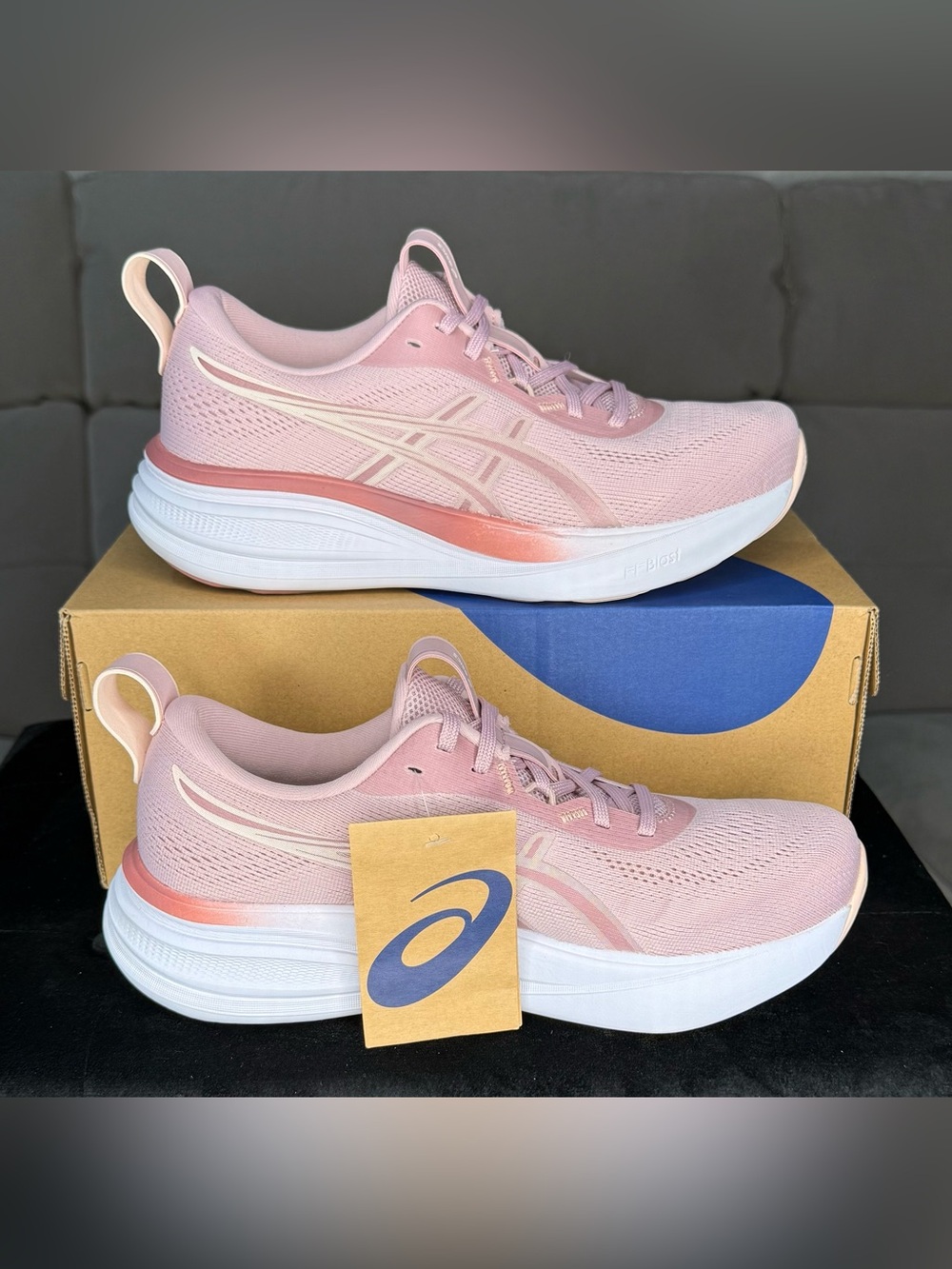 ASICS Gel Pulse 17 Morganite Pearl Pink Women’s Running Shoes 8 (156) - Picture 2 of 7